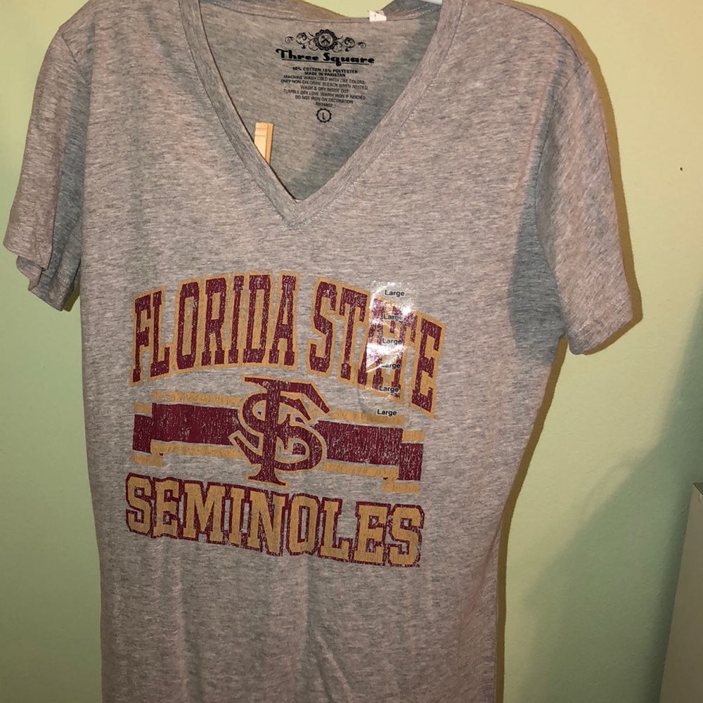 Florida state v neck tee